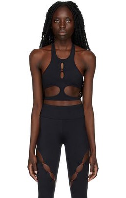 Rui SSENSE Exclusive Black Cut-Out Sport Bra