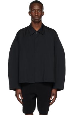 LE17SEPTEMBRE SSENSE Exclusive Black Volume Shirt Jacket