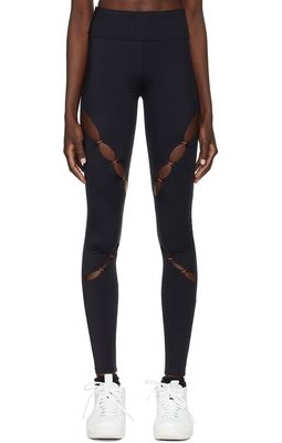 Rui SSENSE Exclusive Black Cut-Out Sport Leggings