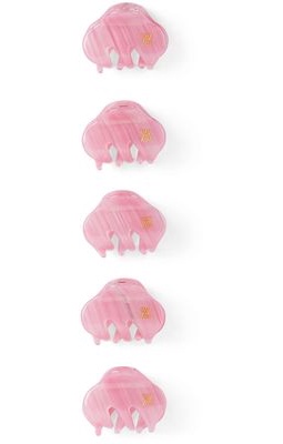 Repose AMS Kids Five-Pack Pink Small Hair Clamps