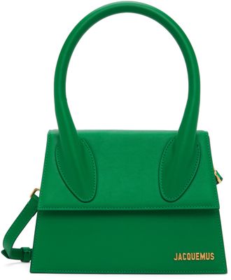 Jacquemus Green 'Le Grand Chiquito' Bag