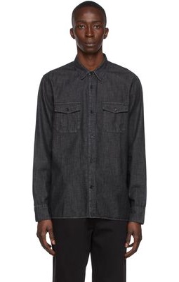 Officine Générale Black Amar Shirt