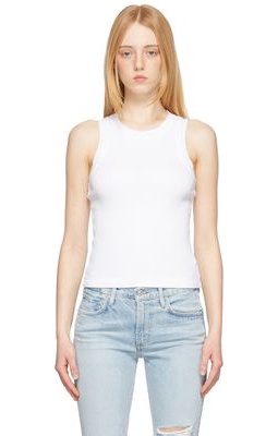 Citizens of Humanity White Isabel Tank Top
