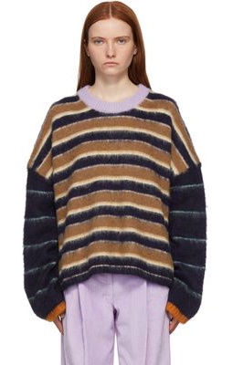 Stine Goya Multicolor Striped Lucs Sweater