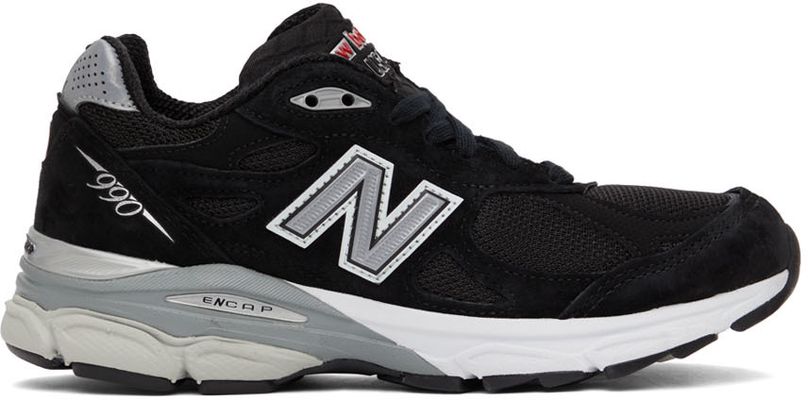 New Balance Black Made in US 990v3 Sneakers