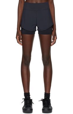 Rui SSENSE Exclusive Black Spandex Sport Shorts