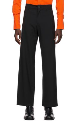 Theophilio SSENSE Exclusive Black H Trousers