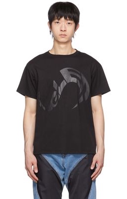 Mugler Black Logo T-Shirt