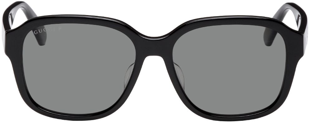 Gucci Black Square 57 Sunglasses