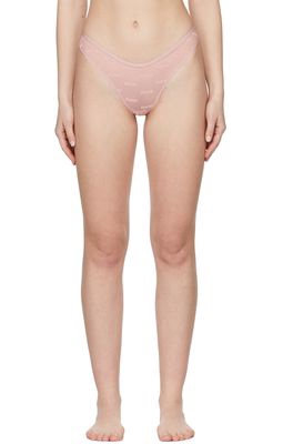 SKIMS Pink After Hours Thong