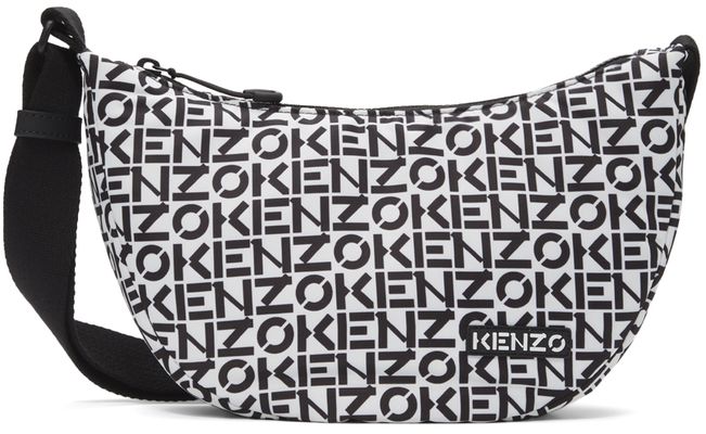 Kenzo Off-White Repeat Small Messenger Bag