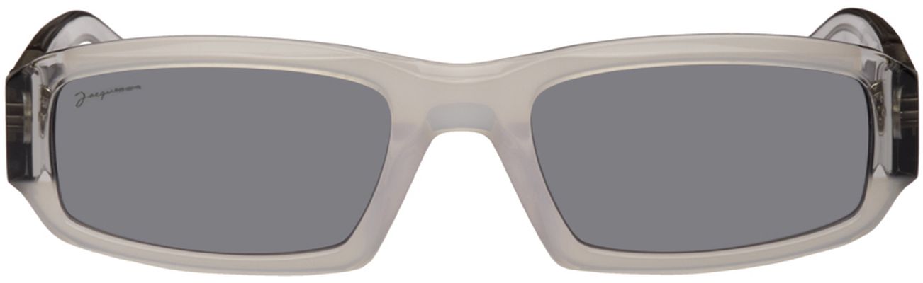 Jacquemus Grey 'Les Lunettes Altù' Sunglasses Jacquemus Grey 'Les Lunettes Altù' Sunglasses