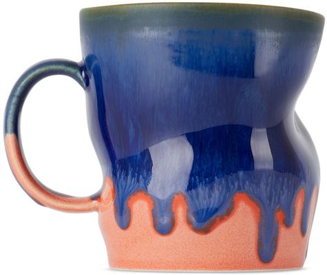 SGW Lab Blue Distorted BT031 Mug