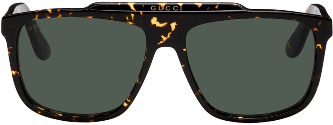 Gucci Tortoiseshell Shiny Havana Sunglasses