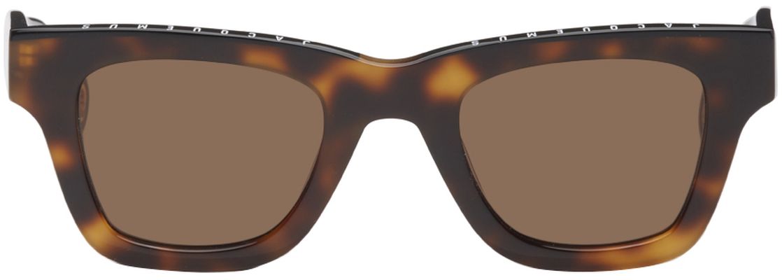 Jacquemus Tortoiseshell 'Les Lunettes Nocio' Sunglasses Jacquemus Tortoiseshell 'Les Lunettes Nocio' Sunglasses