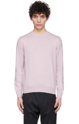 Ermenegildo Zegna Purple Premium Cotton Sweater