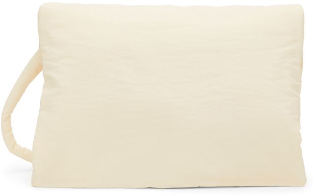 AMOMENTO Off-White Padding Folded Shoulder Bag