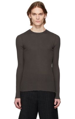 GAUCHERE SSENSE Exclusive Grey Knit T-Shirt