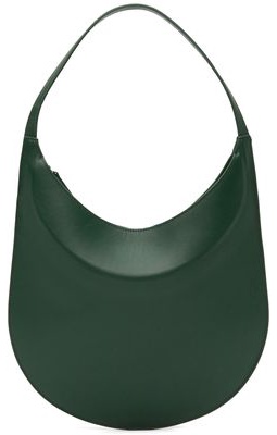 Aesther Ekme Green Leather Mini Shoulder Bag