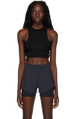 Rui SSENSE Exclusive Black Cut-Out Cropped Tank