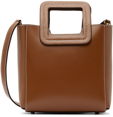 Staud Tan Mini Shirley Bag