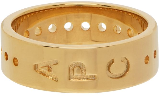 A.P.C. Gold Fine Concert Ring