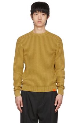 Aspesi Yellow Knit Sweater