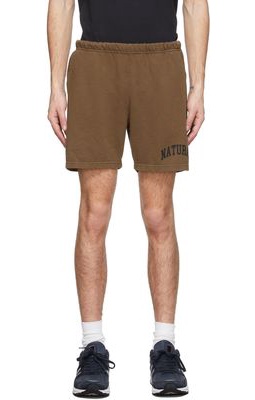 Museum of Peace & Quiet SSENSE Exclusive Brown Natural Shorts