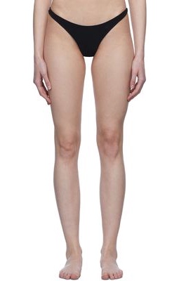 Magda Butrym Black Thin Bikini Bottoms