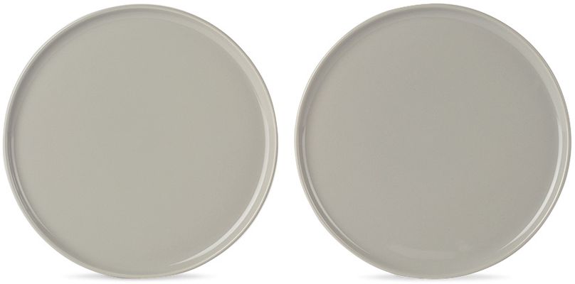 førs studio Grey Medium Plate Set
