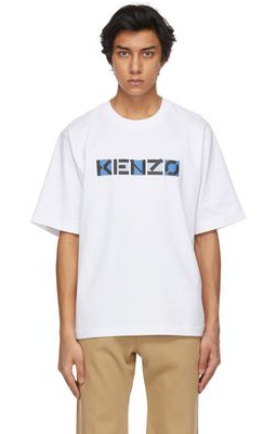 Kenzo White Sport Loose T-Shirt