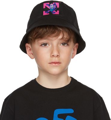 Off-White Kids Black Monster Bucket Hat