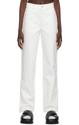 Jil Sander Off-White Standard Jeans
