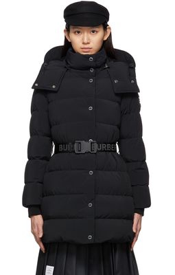 Burberry Black Eppingham Puffer Coat