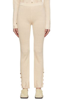 Acne Studios Beige Karah Lounge Pants