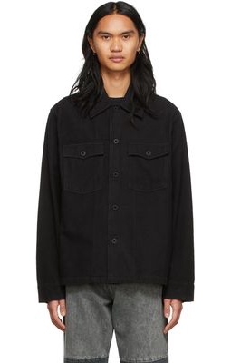 Our Legacy Black Evening Coach Jacket
