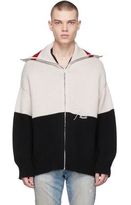 Rhude SSENSE Exclusive Off-White Wool Sweater