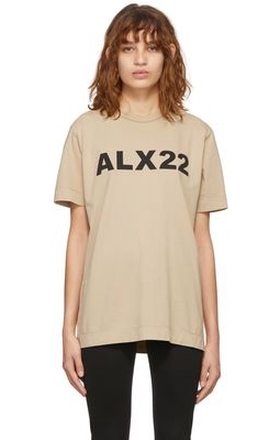 1017 ALYX 9SM Tan Logo T-Shirt