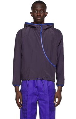 Situationist Purple Taffeta Wrap Jacket