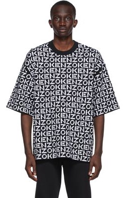 Kenzo Black Monogram T-Shirt