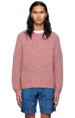 Helmut Lang Red Knit Sweater