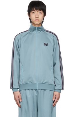 Needles Blue Poly Smooth Track Jacket