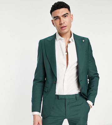 Twisted Tailor Tall suit jacket in forest green