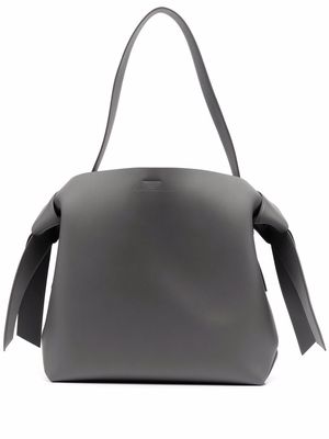 Acne Studios Musubi leather shoulder bag - Grey