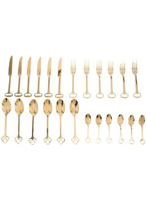 Seletti Keytlery cutlery set - Gold
