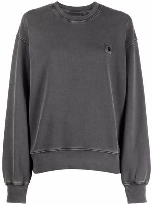 Carhartt WIP Nelson logo-patch sweatshirt - Black