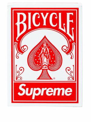 Supreme x Bicycle mini playing cards deck - Red