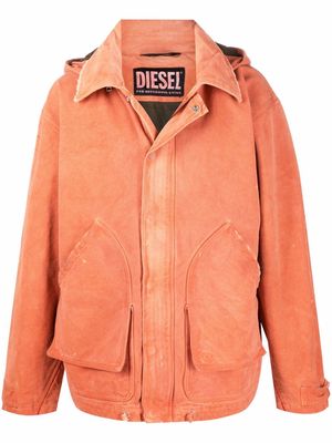 Diesel J-Shank hooded jacket - Orange