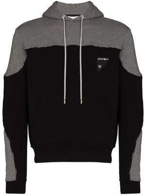 GmbH Tamar patchwork hoodie - Black