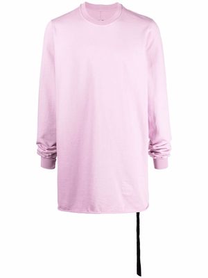 Rick Owens DRKSHDW cut out detail sweatshirt - Pink